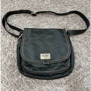 Relic‎ Brand Black Faux Leather Crossbody Bag Everyday Purse Casual